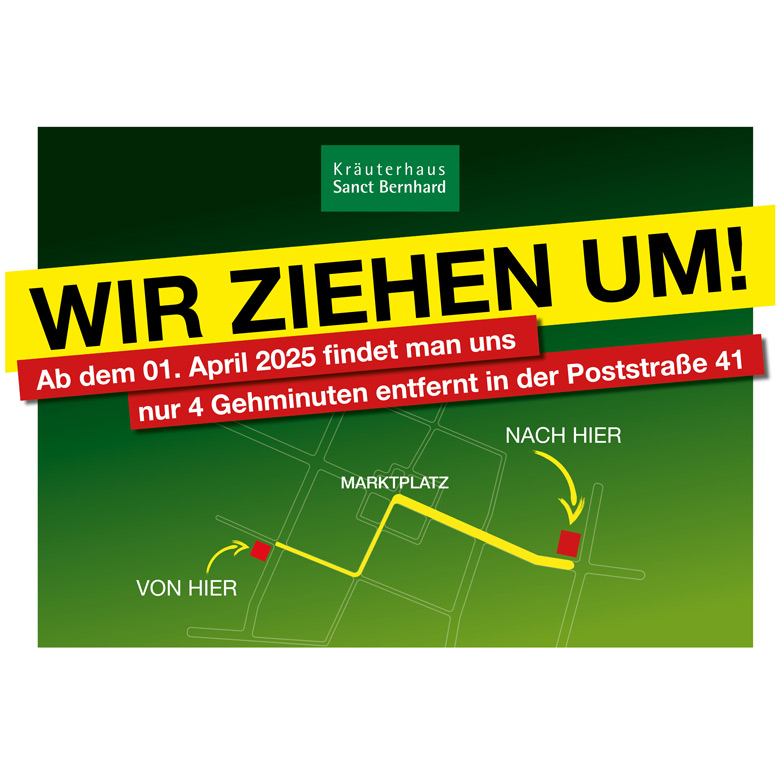 Wir ziehen um