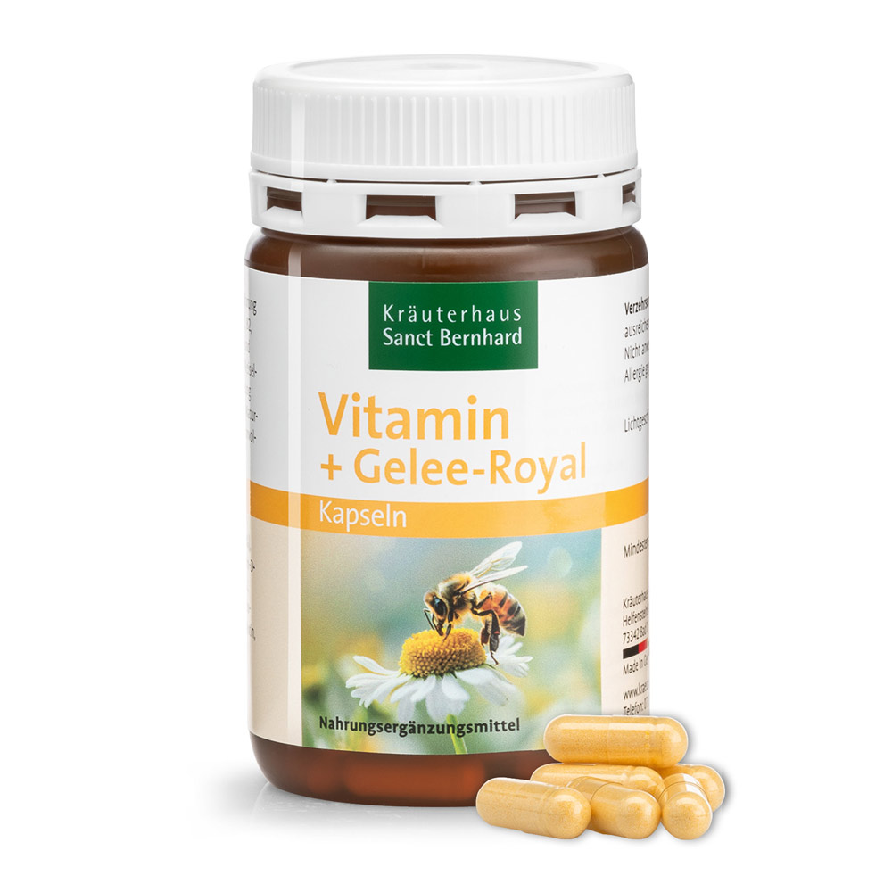 Vitamin Capsules with Royal Jelly » Buy online now Sanct Bernhard