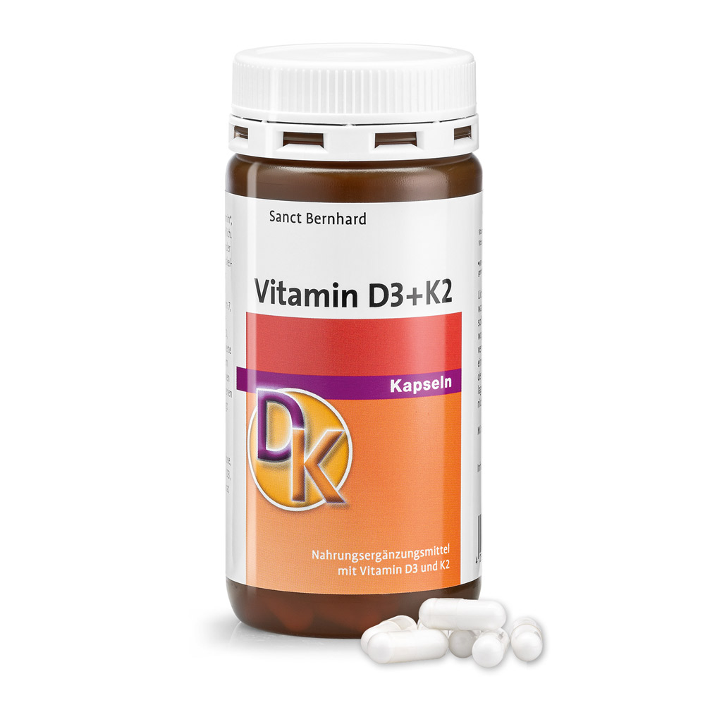Vitamin D3k2 Kapseln 180 Kapseln