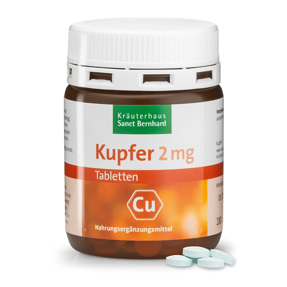 Copper Tablets » Buy securely online now Sanct Bernhard