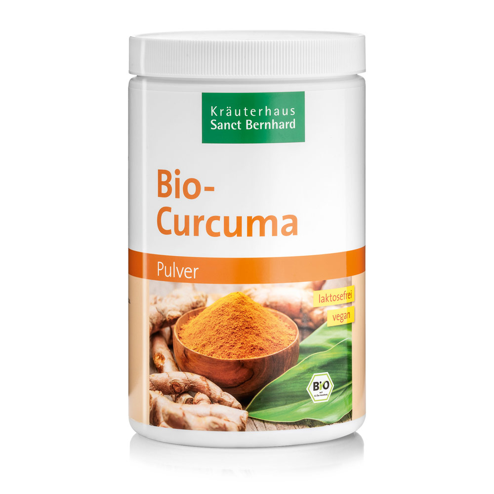 Organic Curcuma Powder » Buy securely online now Sanct Bernhard