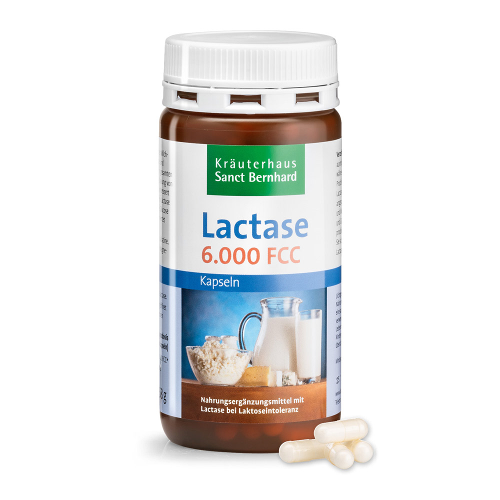 Lactase Capsules 6,000 FCCunits/capsule reviews Sanct Bernhard
