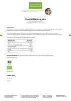 Organic Elderberry juice