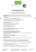 Vita Vitamin E Forte Capsules 268 mg 180 capsules