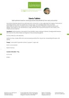 Stevia Tablets with Rebaudioside A 40 g