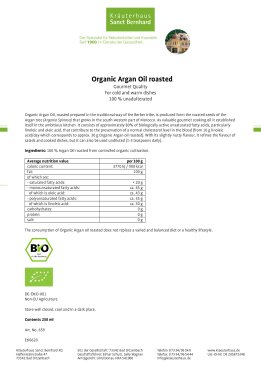 Organic Arganoil 250 ml