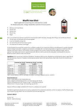 Blutfit Iron Elixir 1000 ml
