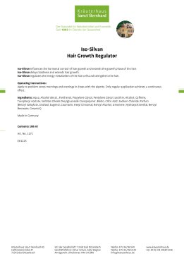 Iso-Silvan Hair Growth Regulator set of 3 300 ml