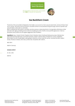 Sea Buckthorn Moisturising Skincare Set 3 item
