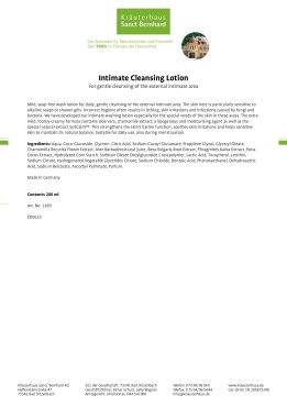 Intimate Cleansing Lotion 200 ml