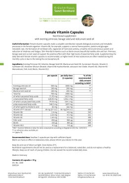 Women Vitamin Capsules 60 capsules