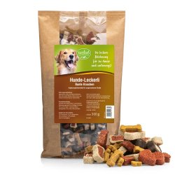 tierlieb Dog Treats - Coloured bones 300 g