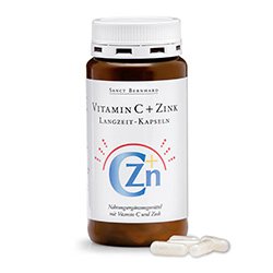 Vitamin C + Zinc Slow Release Capsules 180 capsules