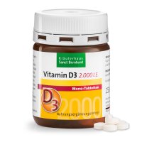 Vitamin D3-2,000 I.U. Mono-Tablets 150 tablets