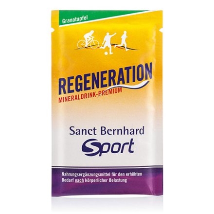 Sanct Bernhard Sport Regeneration Drink Premium Pomegranate Sachet 20 g