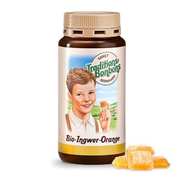 Traditional Candies Organic Ginger-Orange 170 g